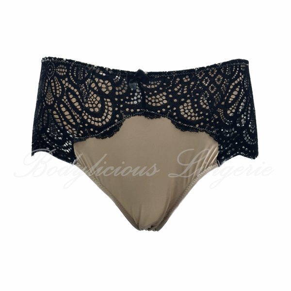 Plus Size Nylon Lace Full Panty