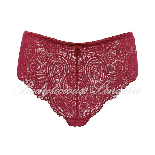 High-Waisted Full Lace Briefs