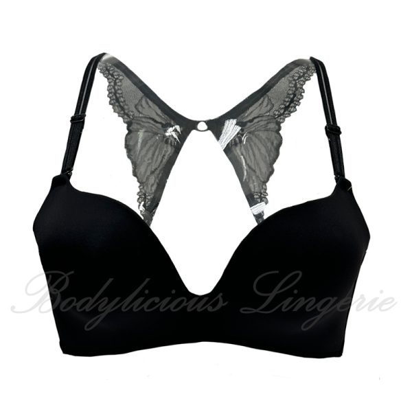 Seamless Butterfly-Back Bra