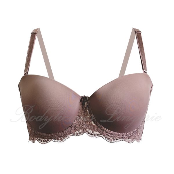 Elegant T-shirt Lace-tirm Bra