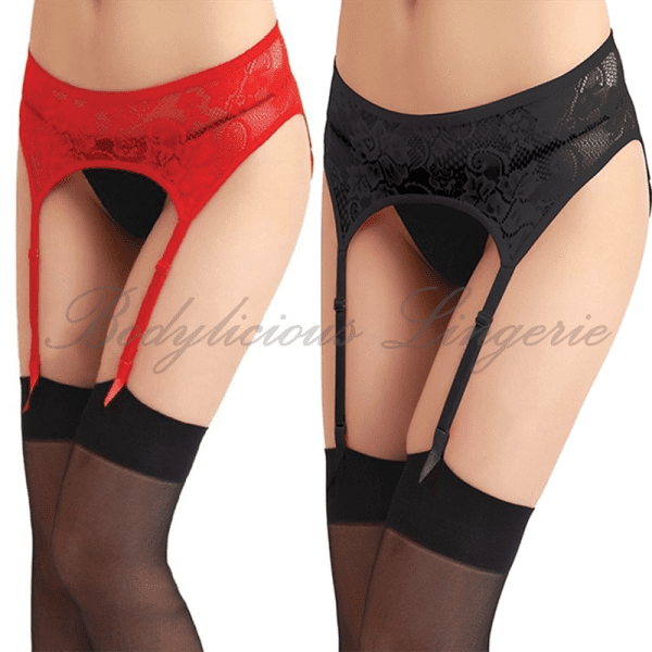 Floral Lace Suspender