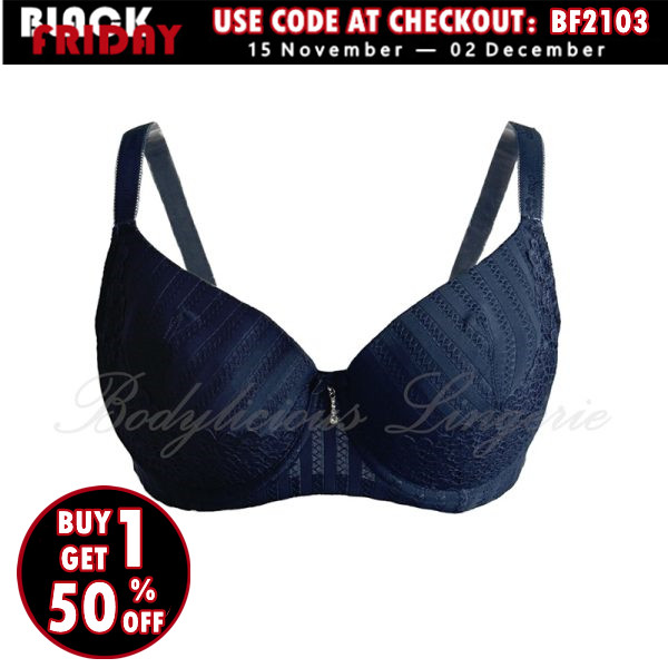 Embroidery Soft Padded Bra