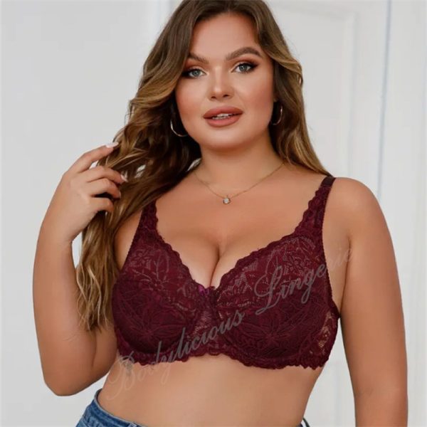 Underwired Floral Lace Lightly Padded Bra