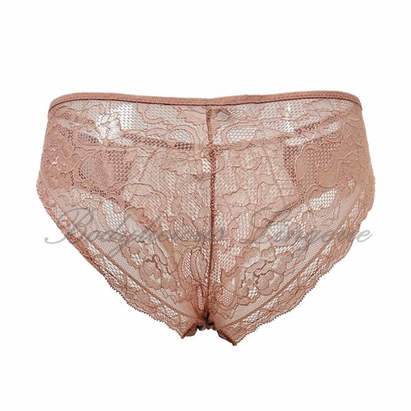 Lace Front Cut-out Panty