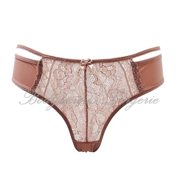 Lace Front Cut-out Panty